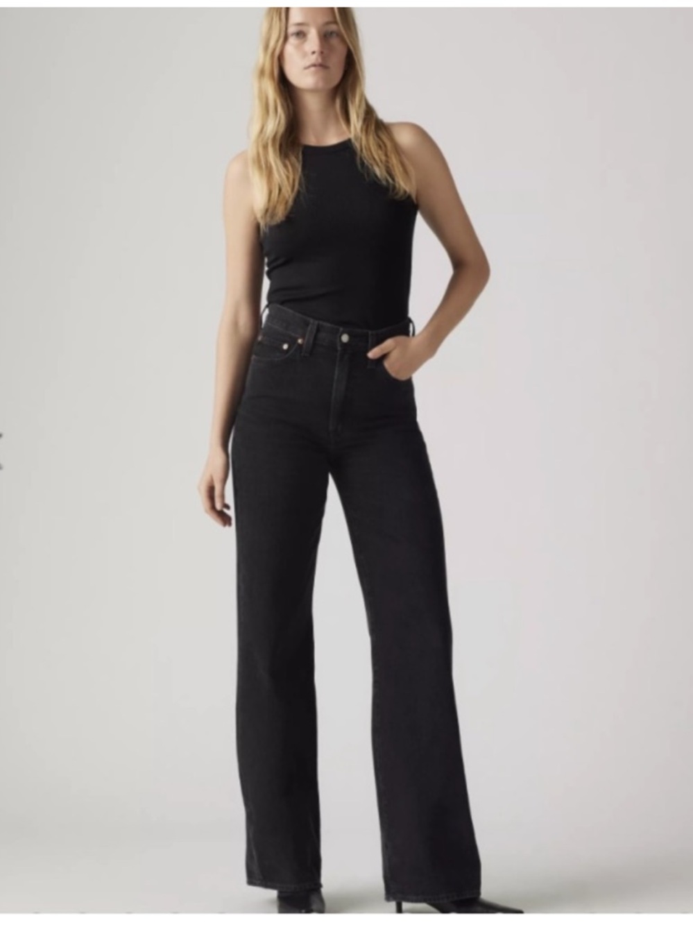 NWOT Levi’s Ribcage Wide Leg Jeans Sz 25